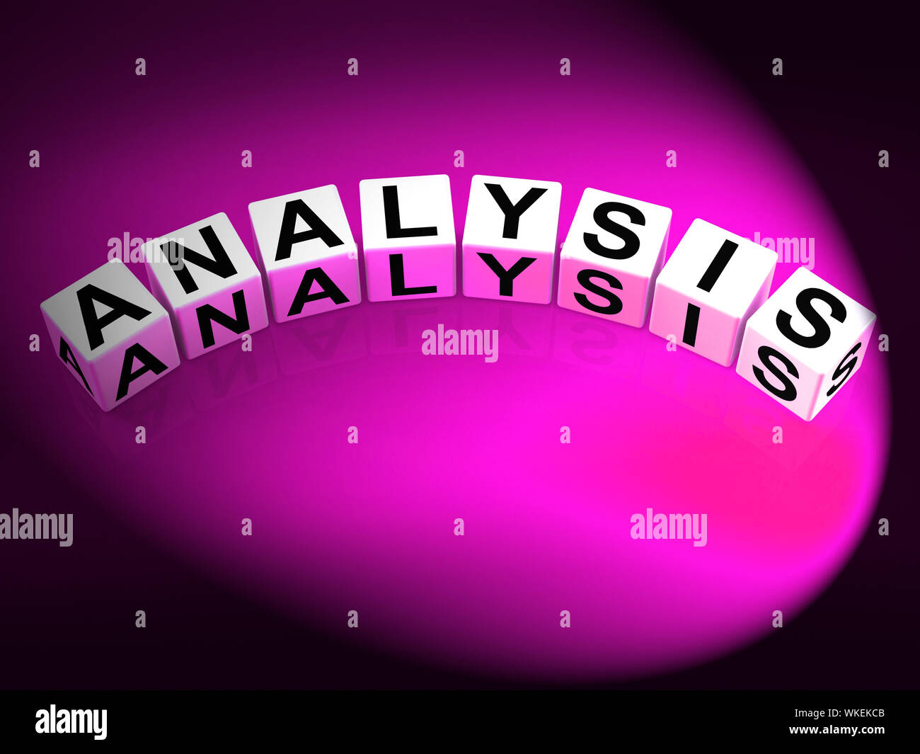 Analyse Word Showing Analytics Analysis Or Analyzing Stock Photo, Picture  and Royalty Free Image. Image 22702234.