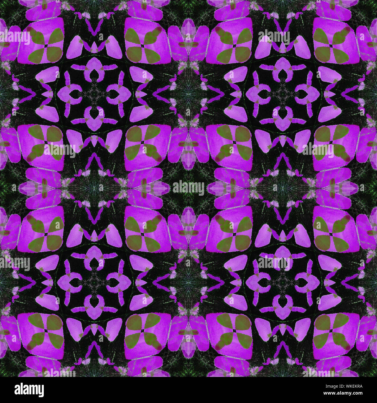 Beautiful background pattern made from butterfly wing seamless pattern Stock Photo