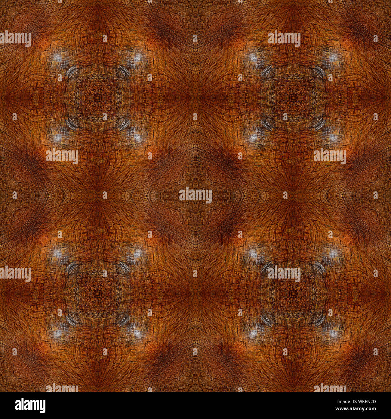 Beautiful seamless pattern made from deer skin Stock Photo