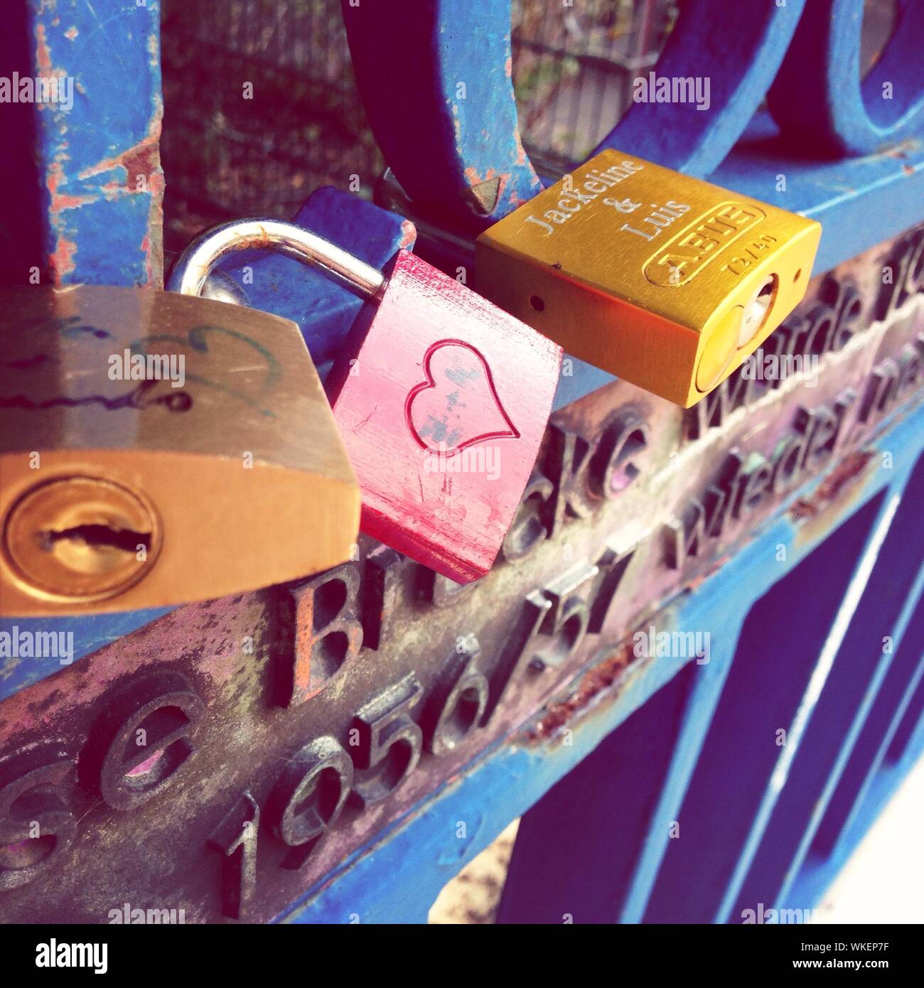 Metal padlocks hires stock photography and images Alamy