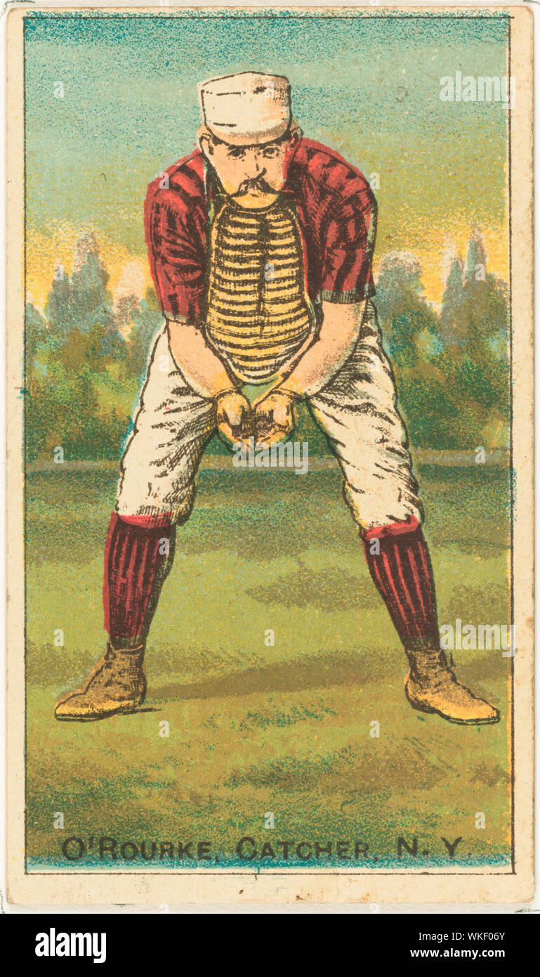 Jim O'Rourke, New York Giants, baseball card portrait Stock Photo - Alamy