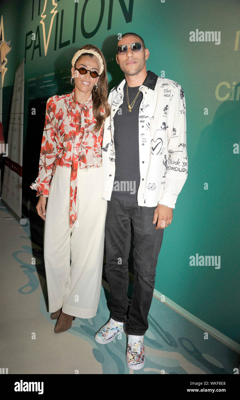 Venice Italy 4th Sep 19 76th Venice Film Festival 19 Premio Soundtrack Pictured Nina Zilli Omar Hassan Credit Independent Photo Agency Srl Alamy Live News Stock Photo Alamy