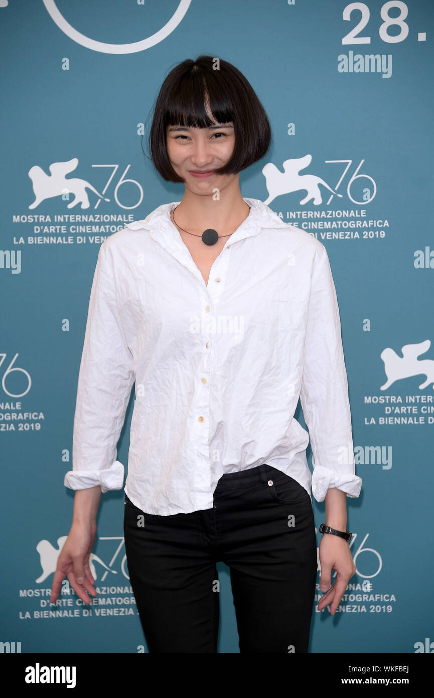 Venezia, Italy. 04th Sep, 2019. 76th Venice Film Festival 2019, Photocall film ‘Lan xin da ju yuan (Saturday fiction)'. Pictured: Huang Xiangli Credit: Independent Photo Agency/Alamy Live News Stock Photo