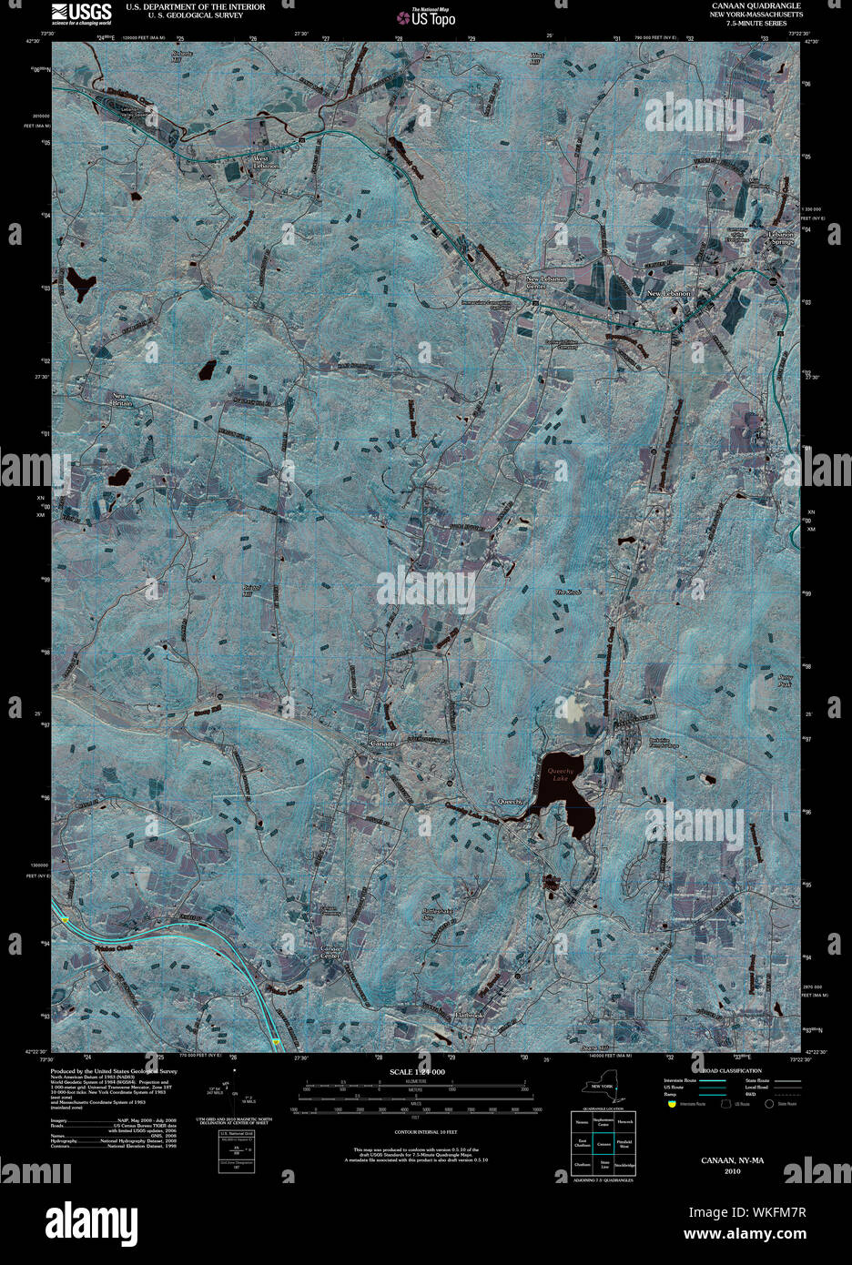 Map of new canaan new york hires stock photography and images Alamy