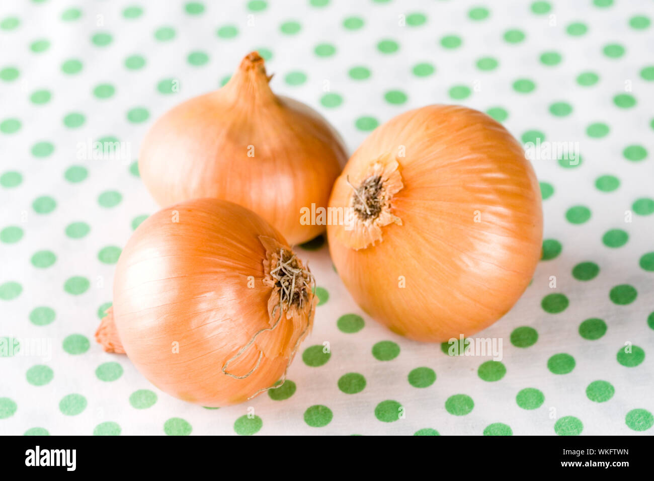 Spring Onions Textiles fresh onions on textile background Stock Photo - Alamy