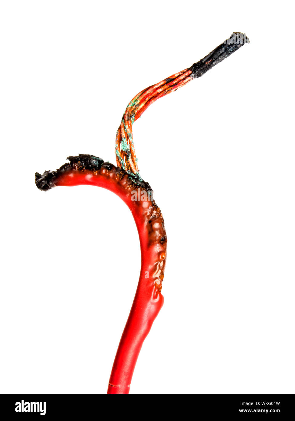Burnt electrical wire hires stock photography and images Alamy