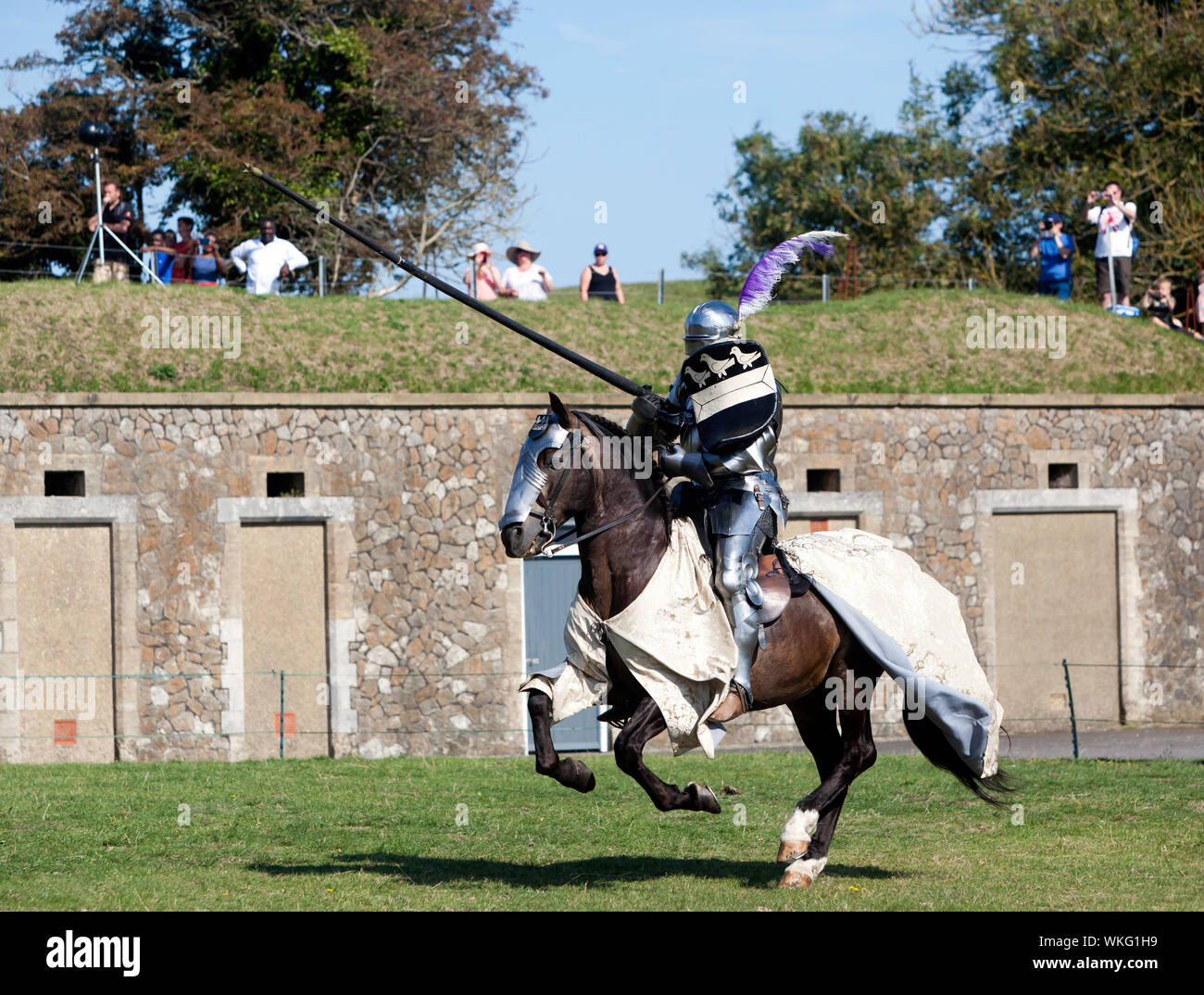 Mounted Knights in Armour , taking part in a Joust: The Battle for Good ...