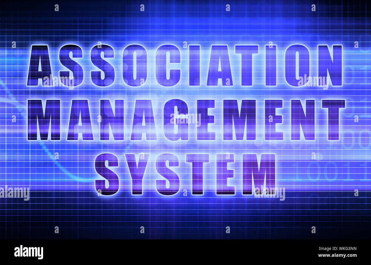 Association Management System or AMS on a Chart Art Stock Photo Alamy
