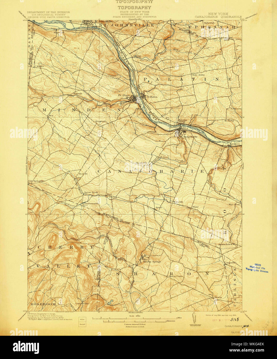 New York NY Canajoharie 140417 1902 62500 Restoration Stock Photo Alamy