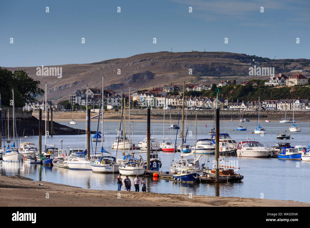 Conwy river estuary wales hi-res stock photography and images - Alamy
