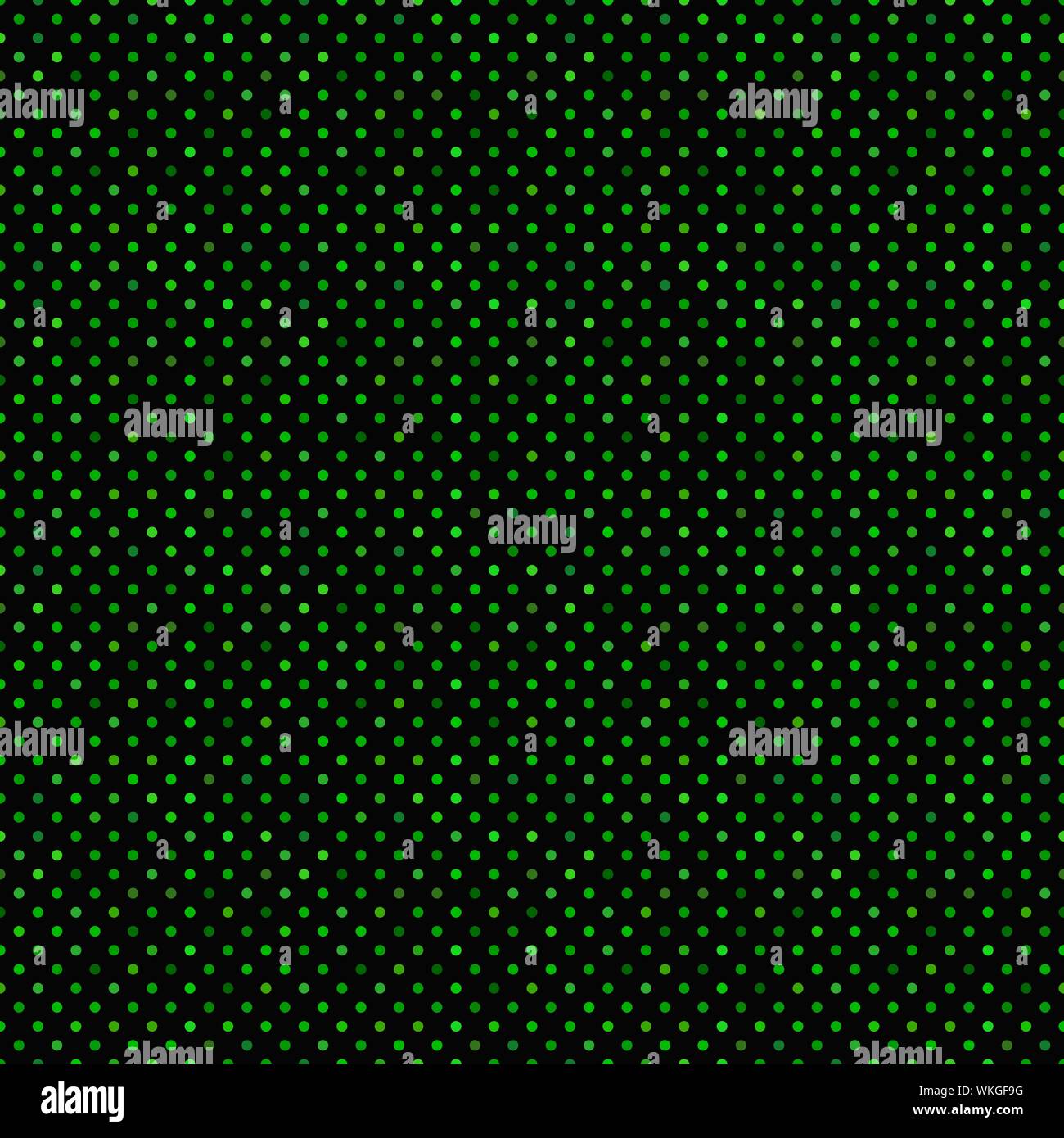 Seamless circle pattern background - abstract green vector illustration ...