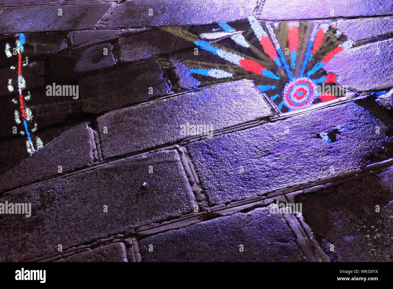 Round puddle hi-res stock photography and images - Alamy