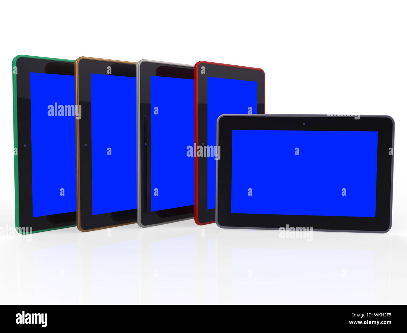 Tablets Copyspace Meaning Monitor Computer And Www Stock Photo Alamy