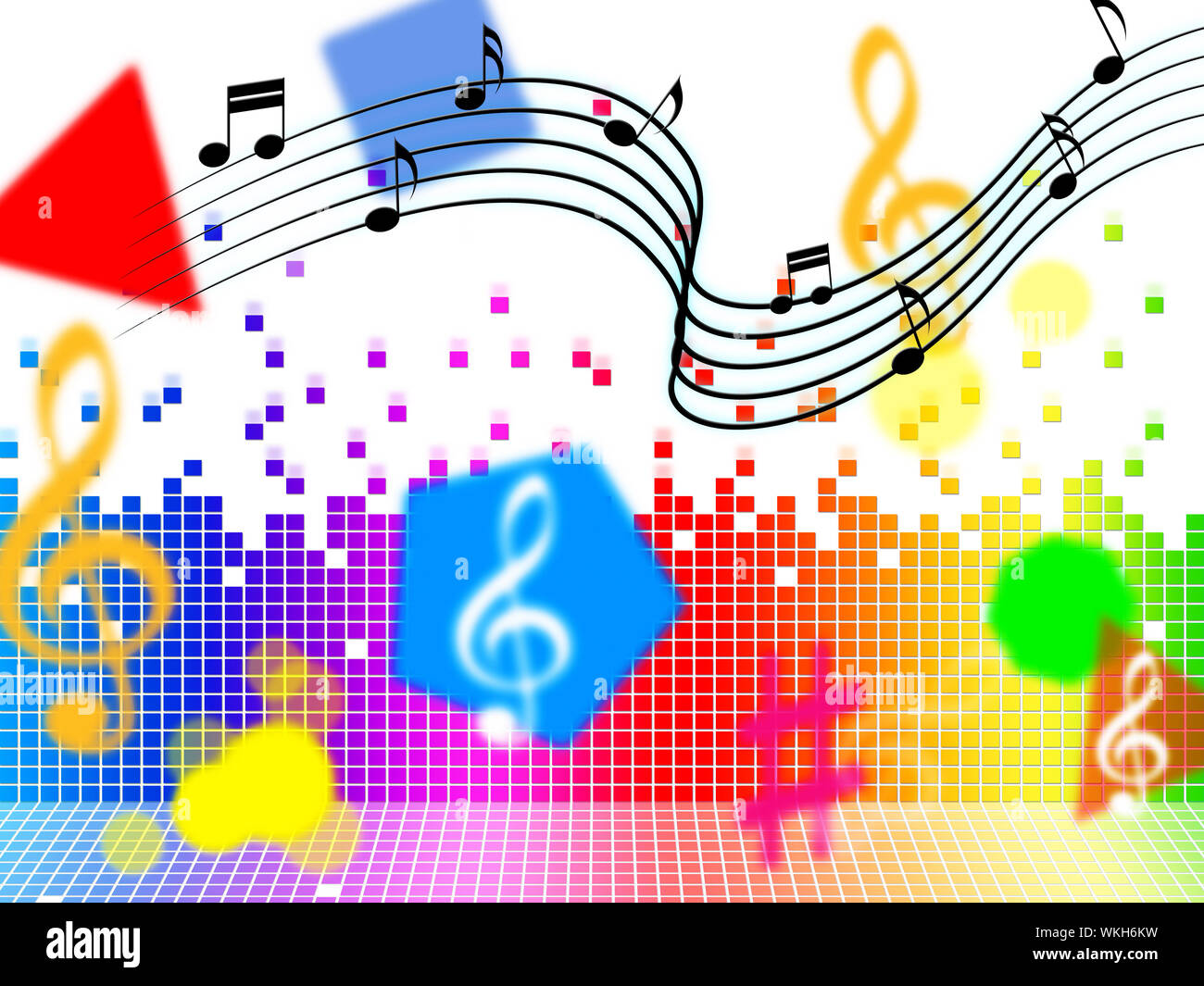 Music Background Showing Piece Melody Or Tune Stock Photo Alamy