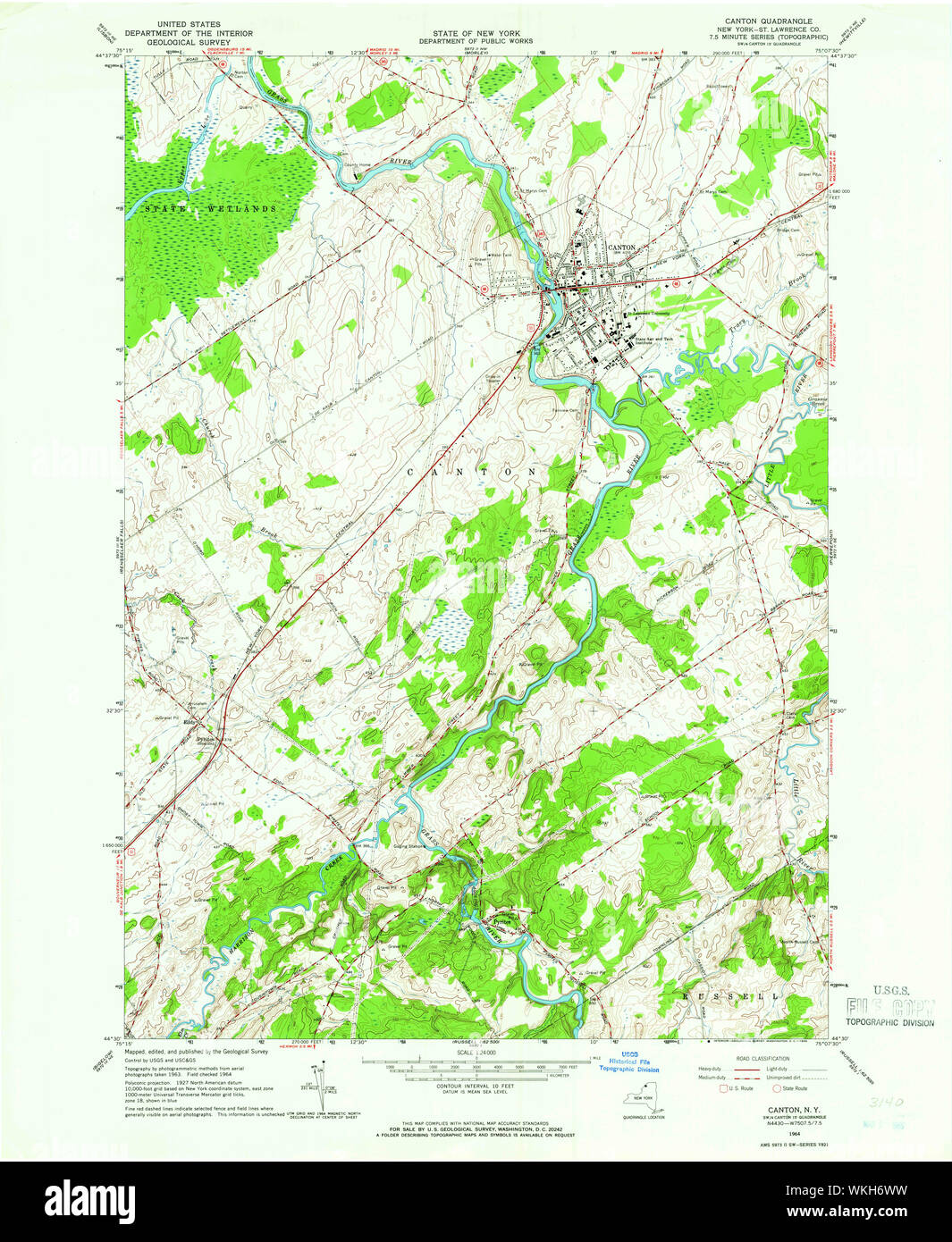 New York NY Canton 122793 1964 24000 Restoration Stock Photo Alamy