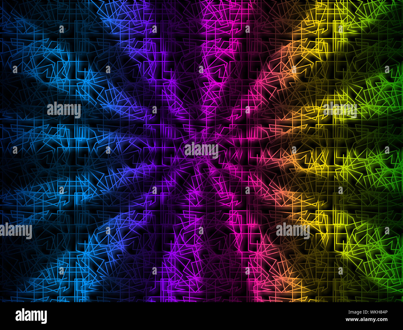 Colorful Rays Background Showing Rainbow Light Beams Stock Photo - Alamy