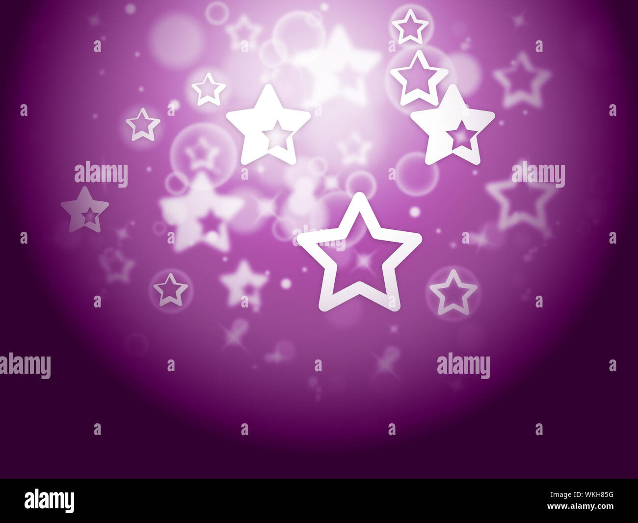 Stars Background Meaning Fantasy Wallpaper Or Sparkling Design Stock 
