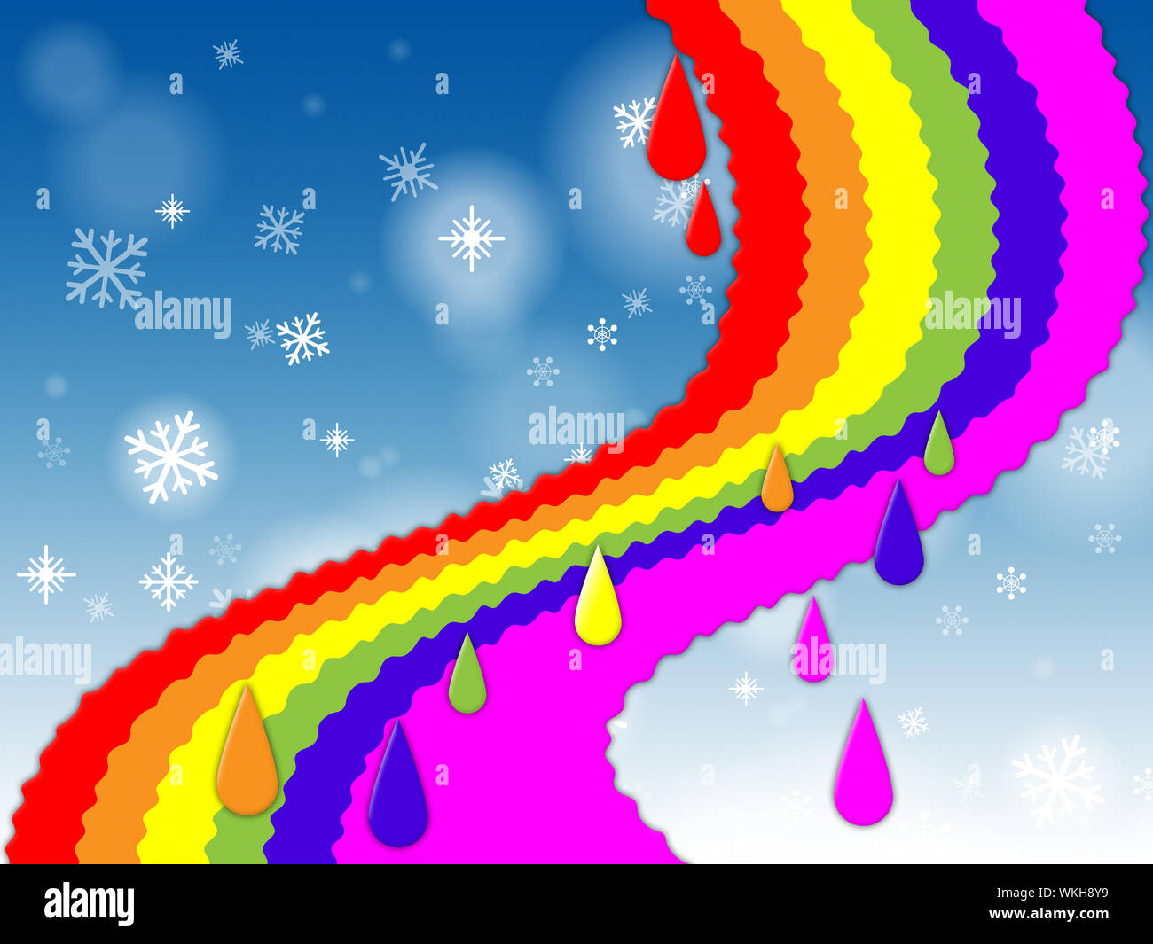 Rainbow Paint Drip Images – Browse 27,138 Stock Photos, Vectors, and Video