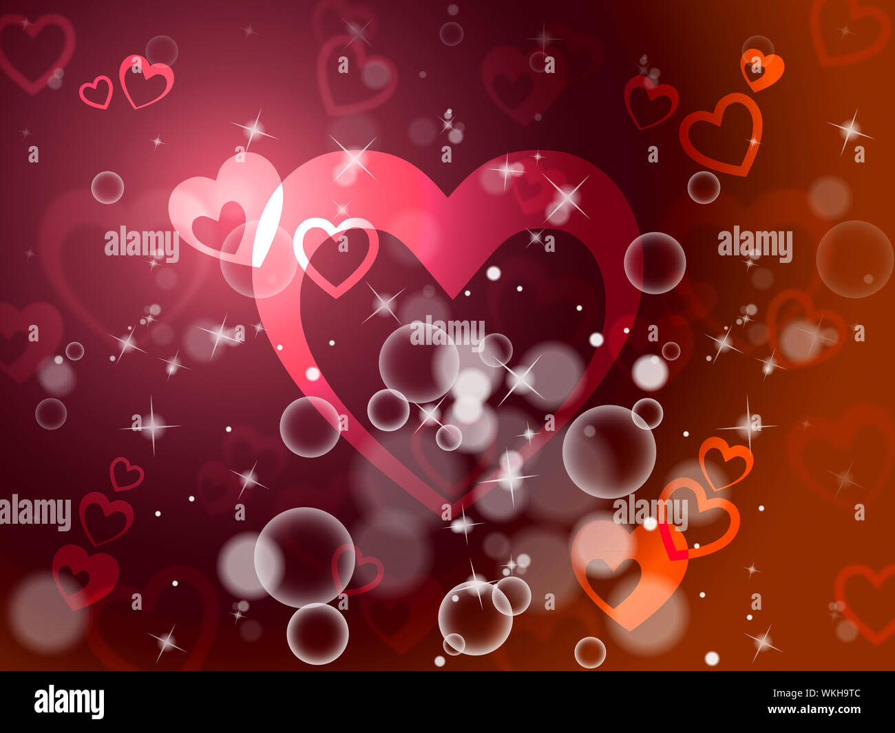 Romantic wallpaper hi-res stock photography and images - Alamy
