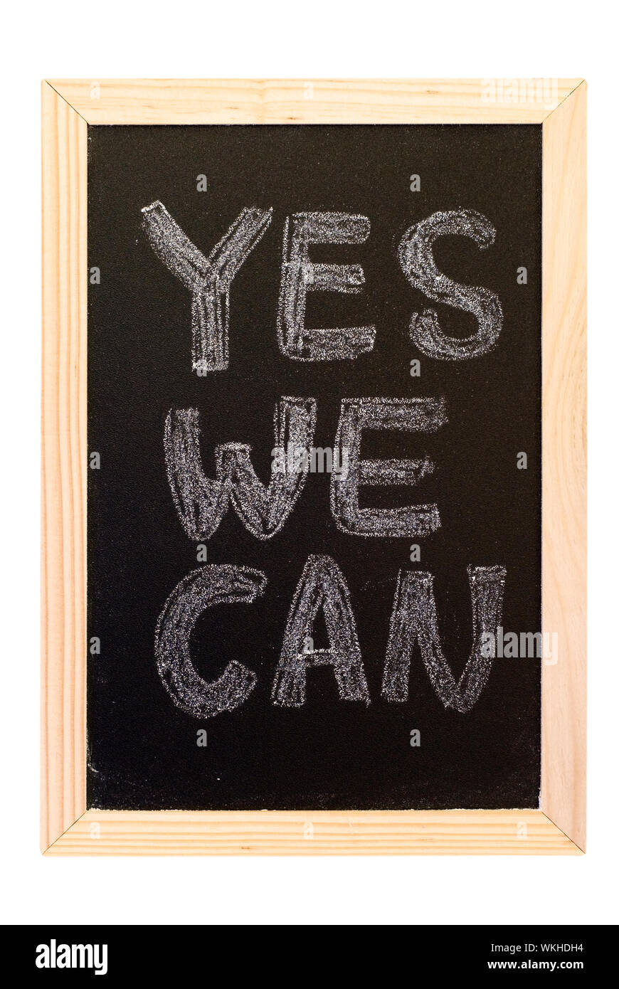Yes we can slogan Cut Out Stock Images & Pictures Alamy