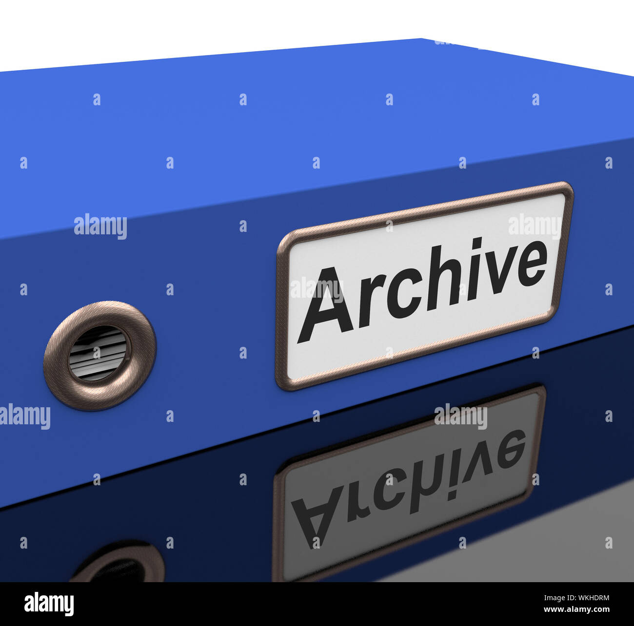 File Archive Representing Collection Archives And Organize Stock Photo ...