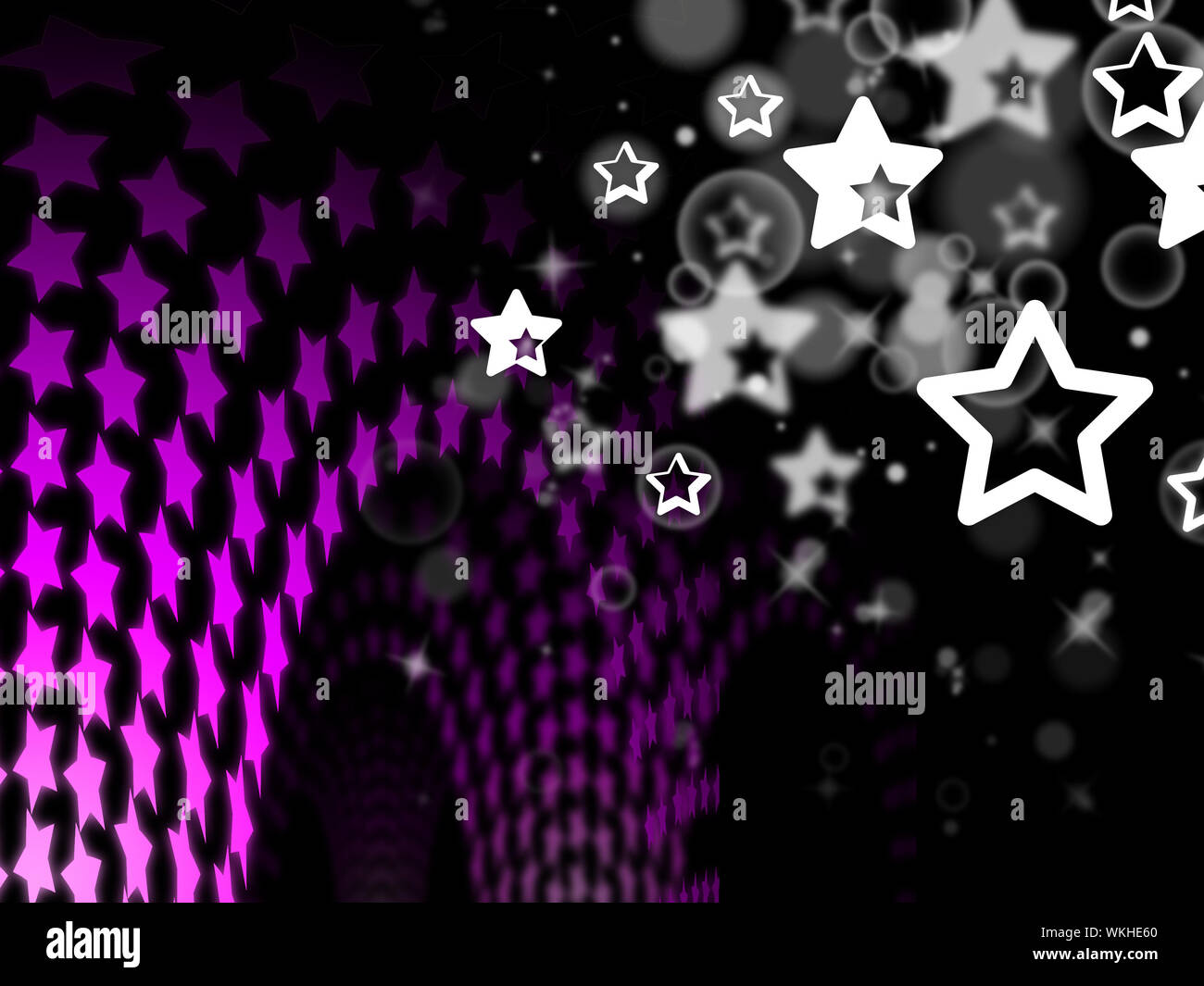 Fountain Copyspace Representing Blank Starry And Starred Stock Photo ...