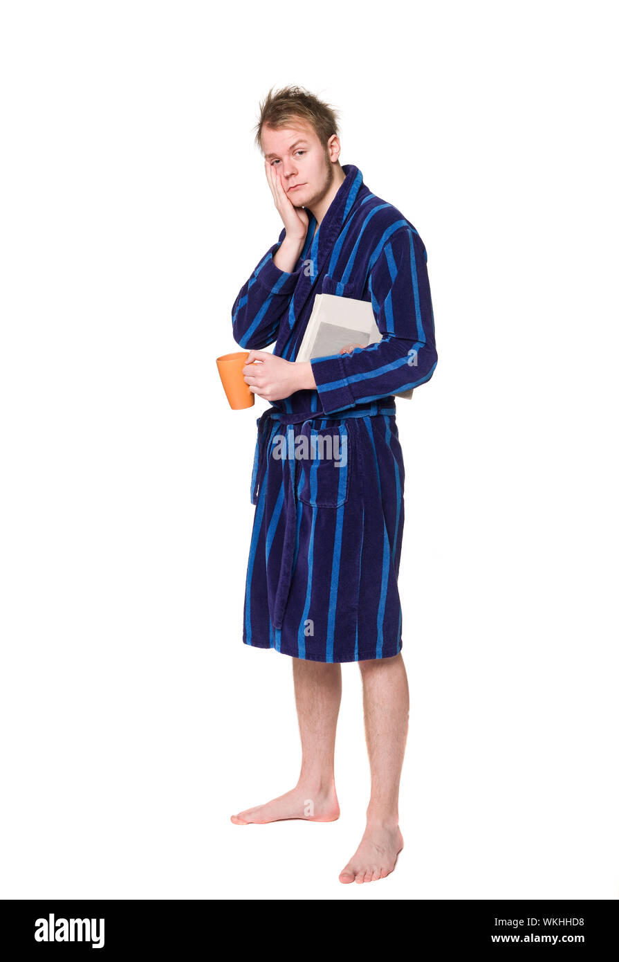 Man in a robe hi-res stock photography and images - Alamy