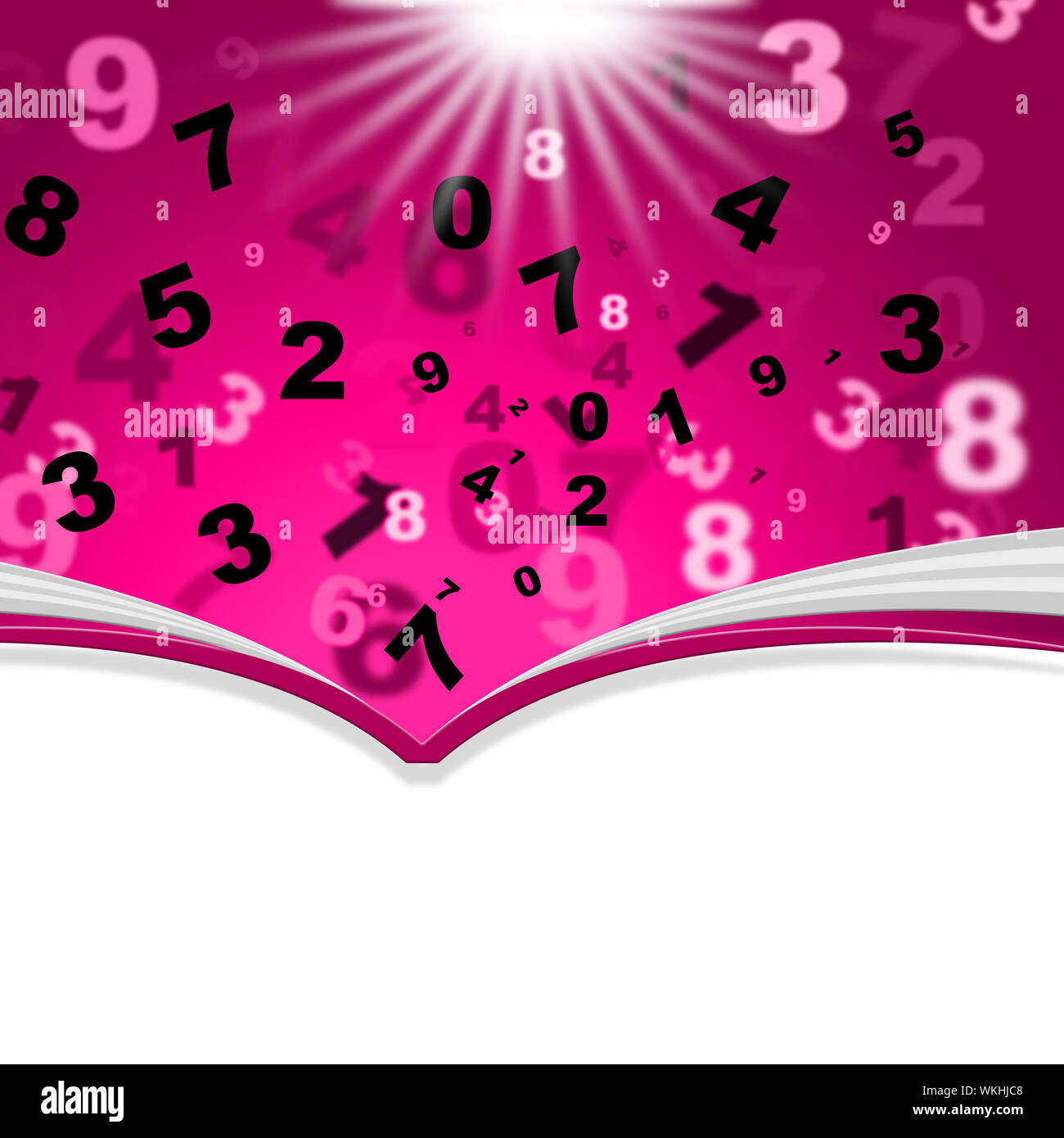 Numbers Mathematics Meaning Empty Space And Numeral Stock Photo Alamy