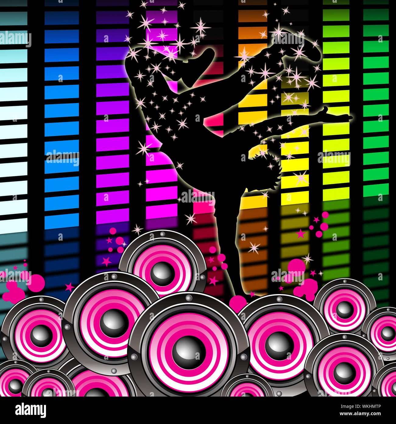 Break Dancer Meaning Hip Hop And BreakDancer Stock Photo Alamy