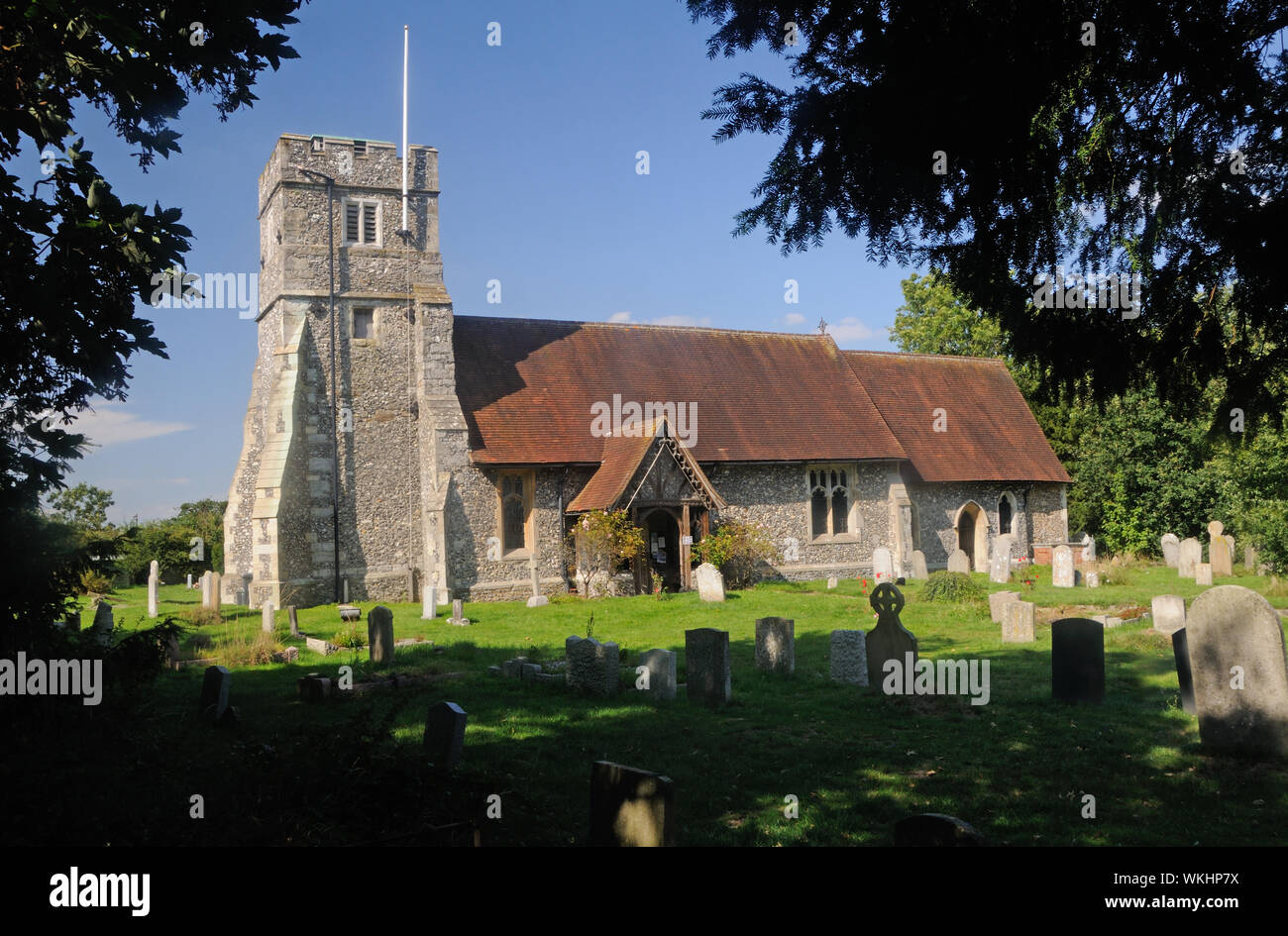 The Church of St. Margaret, in Ridge, Hertfordshire, England Stock Photo
