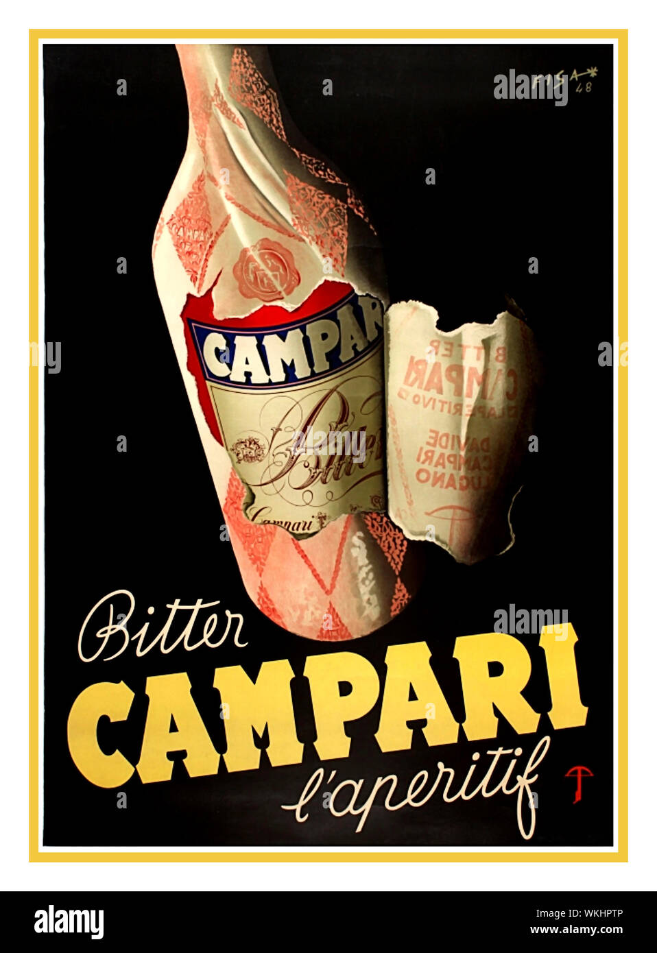 Campari vintage hi-res stock photography and images - Alamy