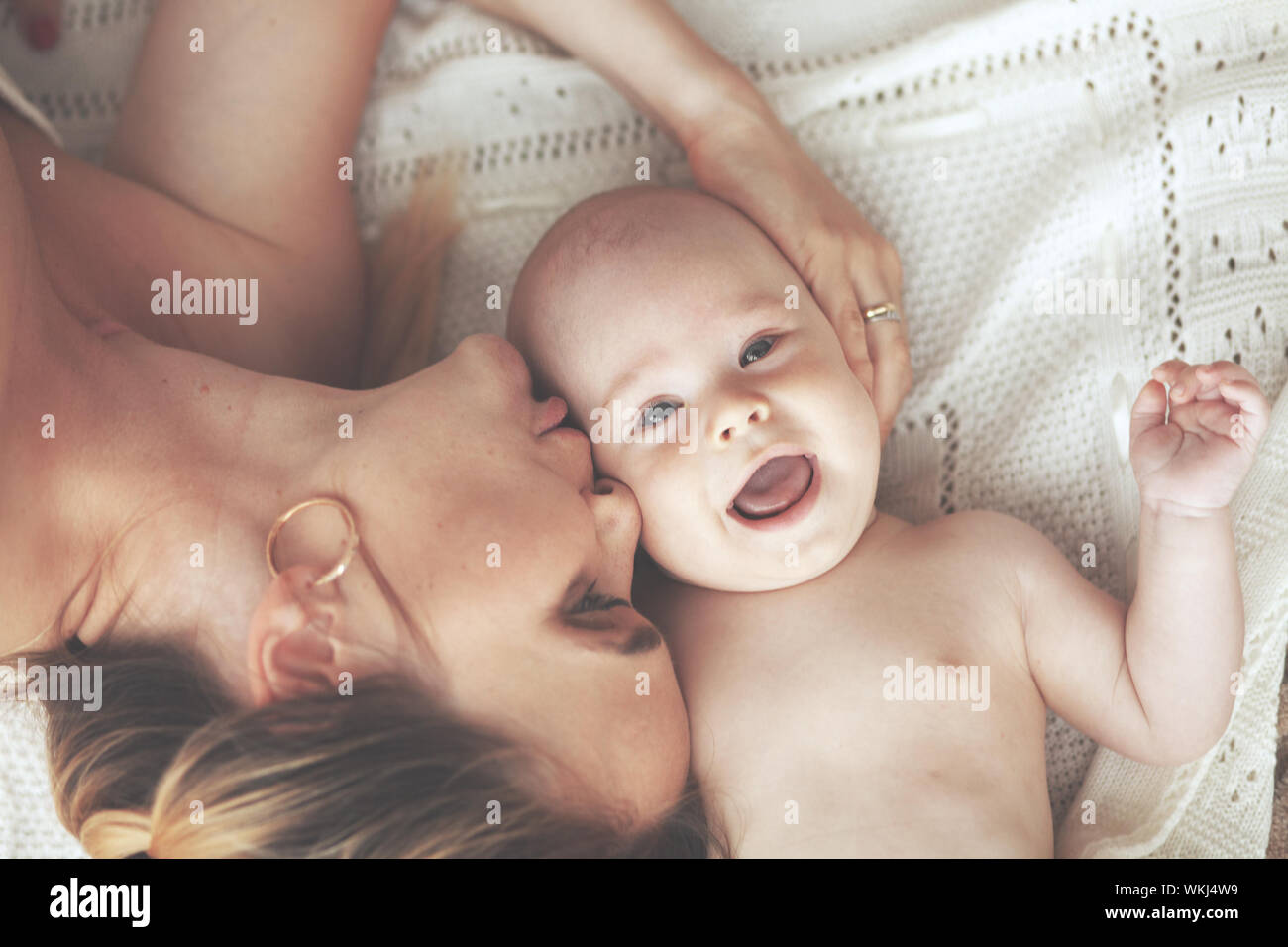Mother with baby Stock Photo