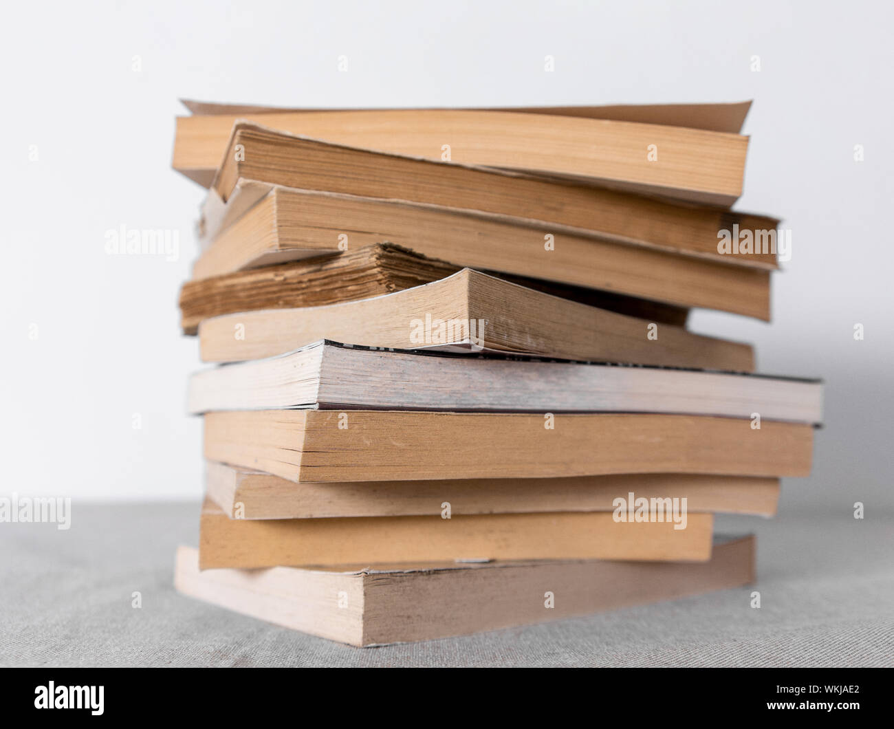 pile of books Stock Photo