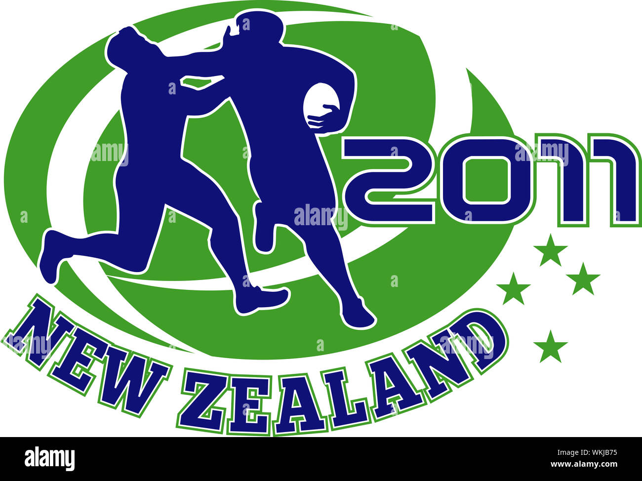 Silhouette rugby tackle hi-res stock photography and images - Alamy
