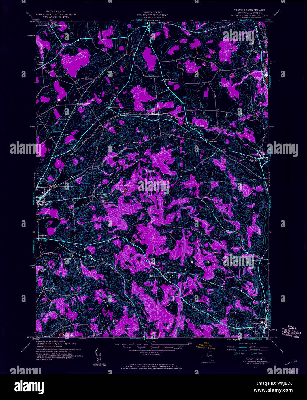 Map of cassville hires stock photography and images Alamy