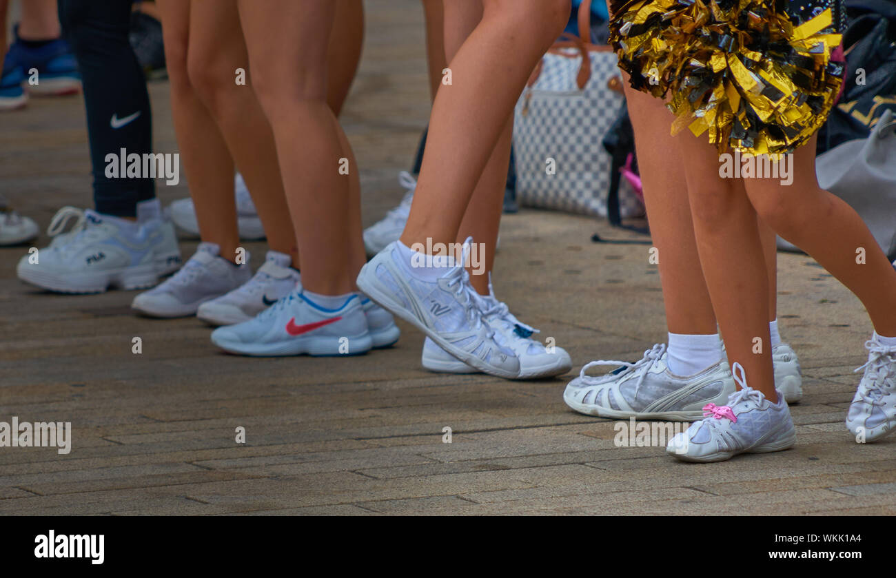 cheerleader sneakers