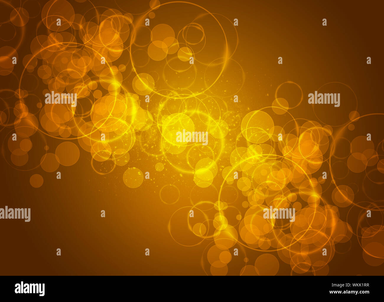 Stylized abstract background with motion glowing circles Stock Photo ...