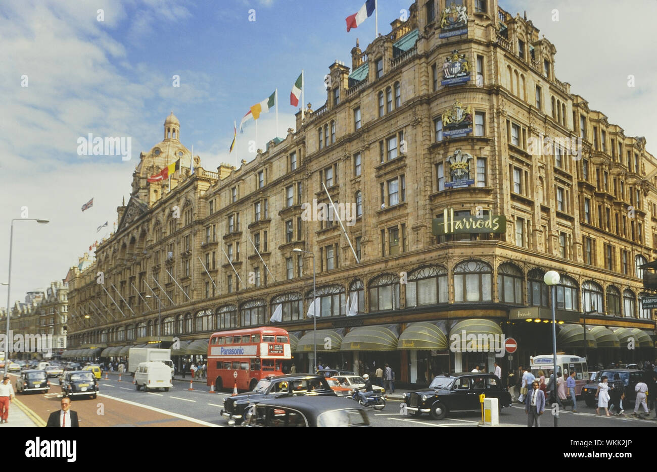 Harrods, Knightsbridge, London, England, UK. Circa 1980's Stock