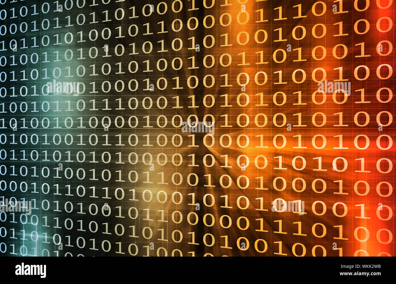 Virtual Data Stock Photo