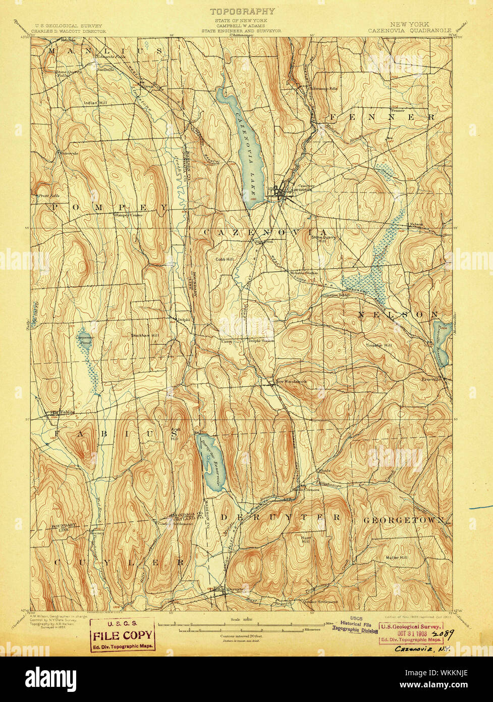 New York NY Cazenovia 140476 1899 62500 Restoration Stock Photo Alamy