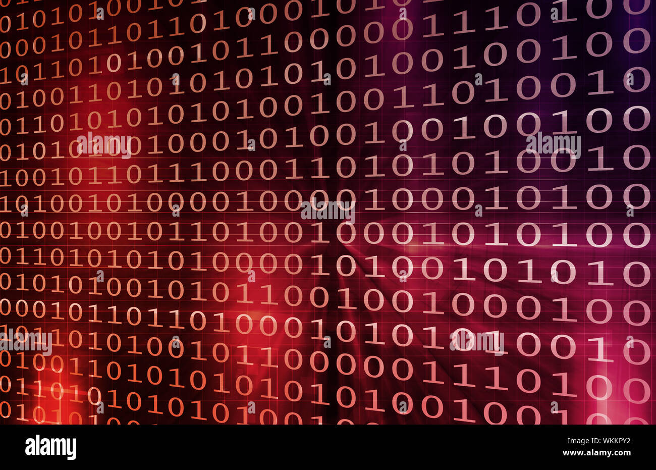 Virtual Data Stock Photo