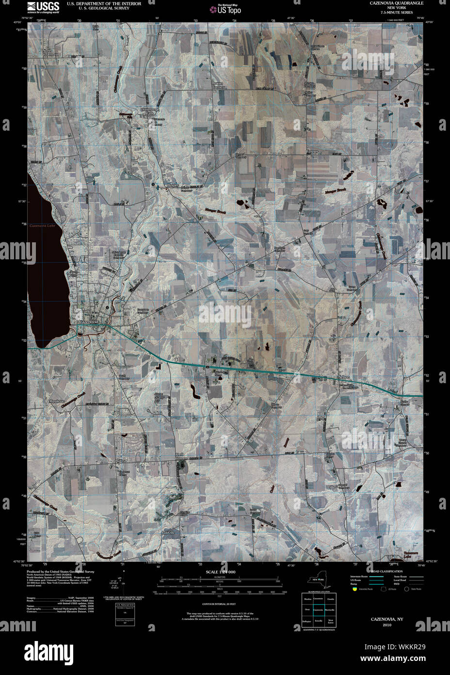 New York NY Cazenovia 20100304 TM Inverted Restoration Stock Photo Alamy