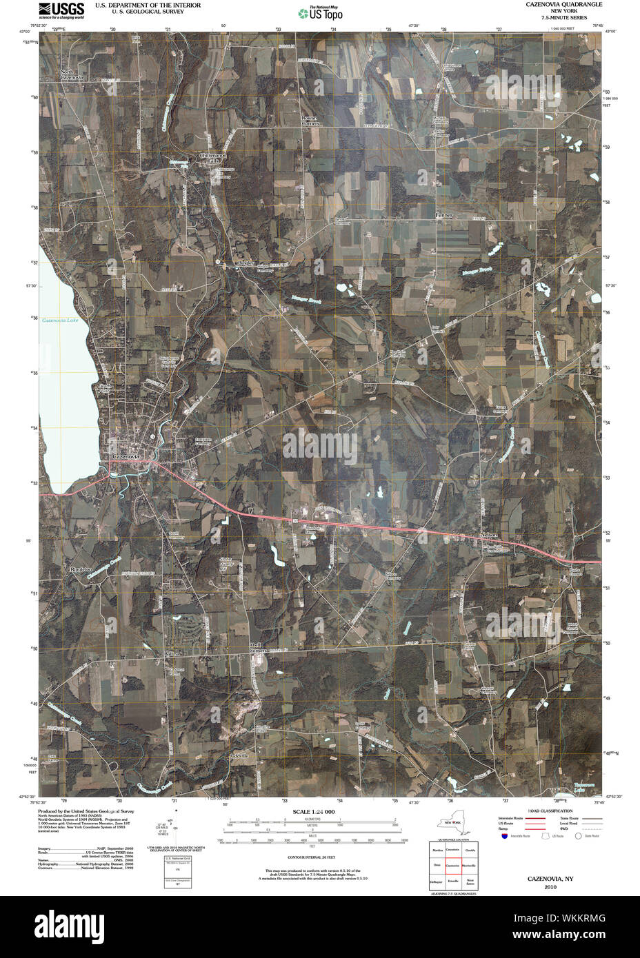 New York NY Cazenovia 20100304 TM Restoration Stock Photo Alamy