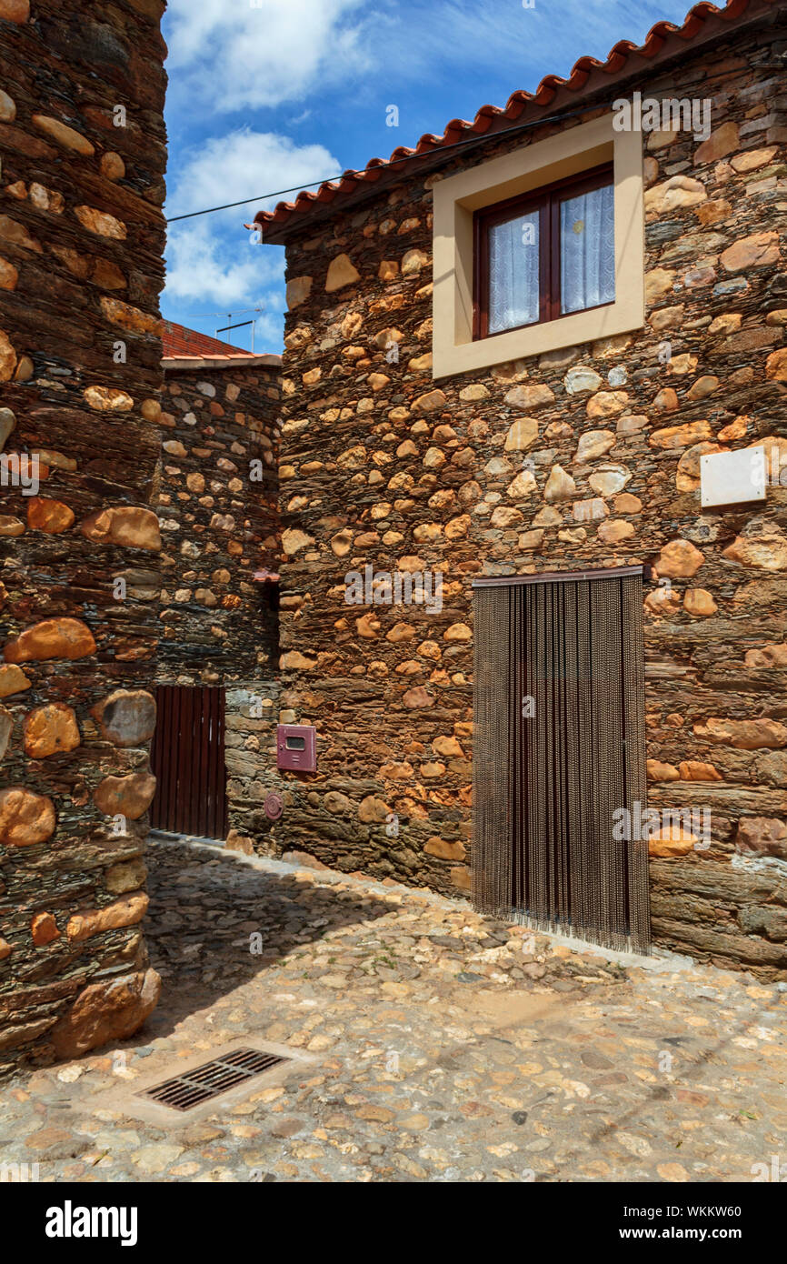 Photo inspiration: Schist Stone House Design Inspiration Reference: Traditional Portuguese Schist Stone House Stock Photo
