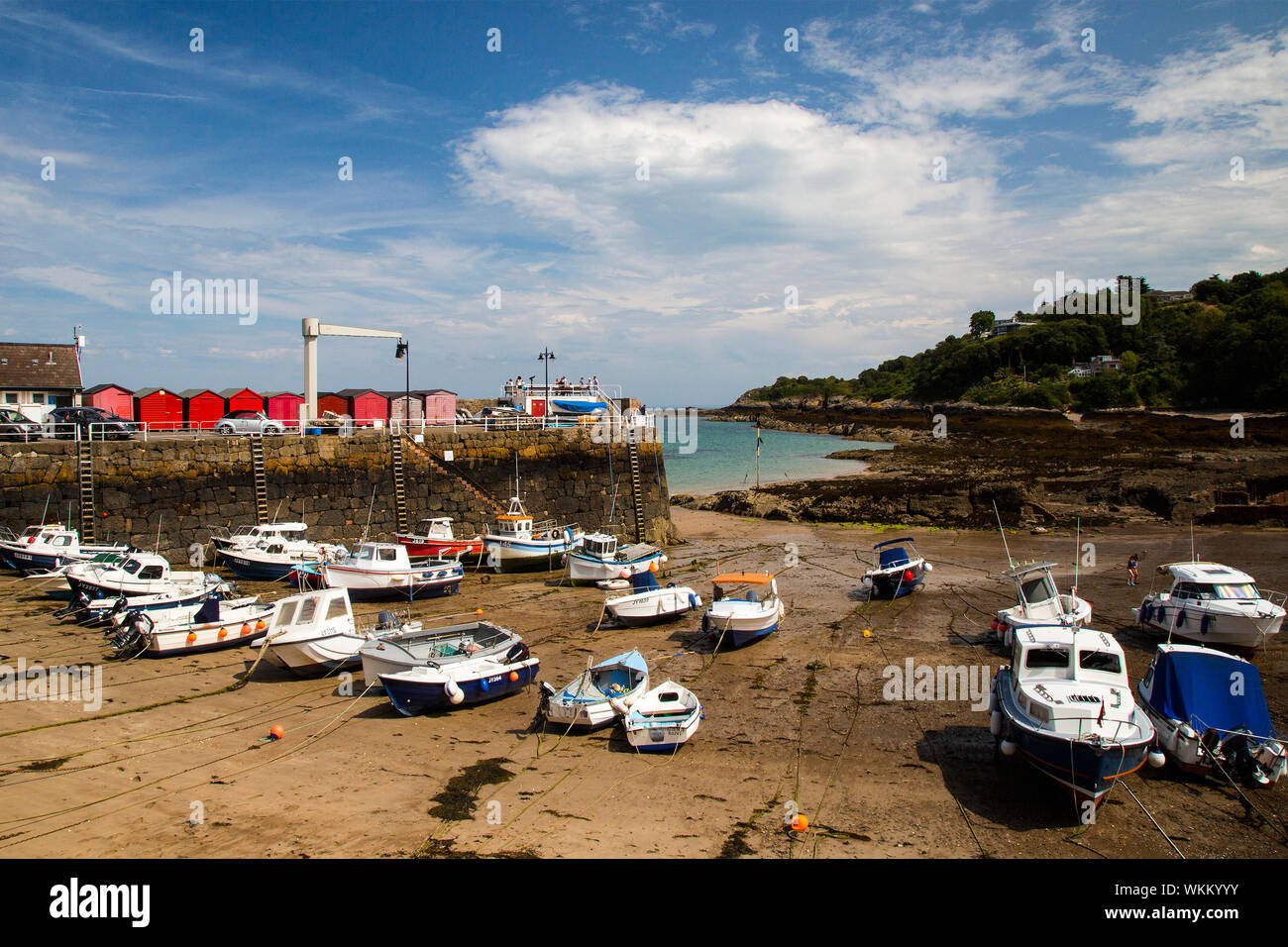 St Rozels Bay Rozel bay, jersey hi-res stock photography and images - Alamy