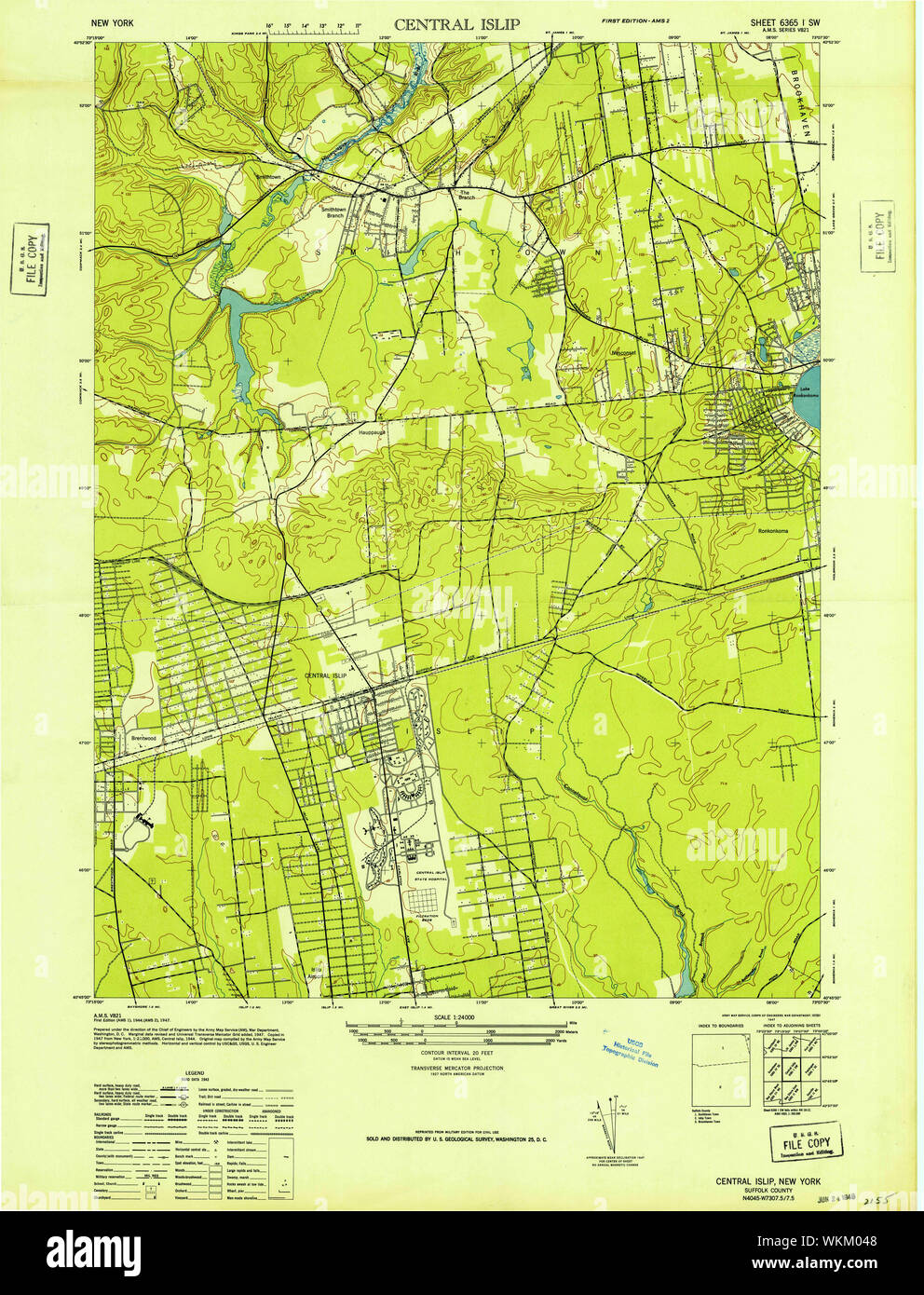 Map of central islip hires stock photography and images Alamy