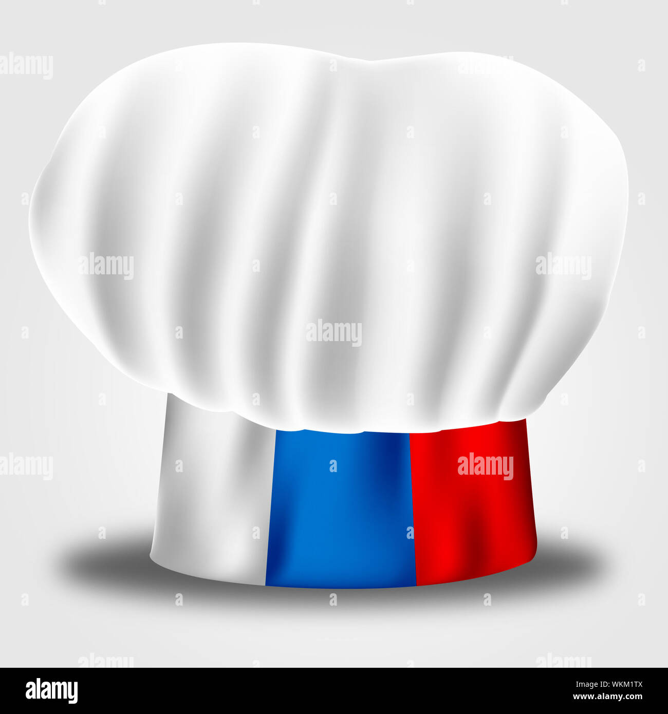 Russia Chef Meaning Cooking In Kitchen And Preparing Food Stock Photo