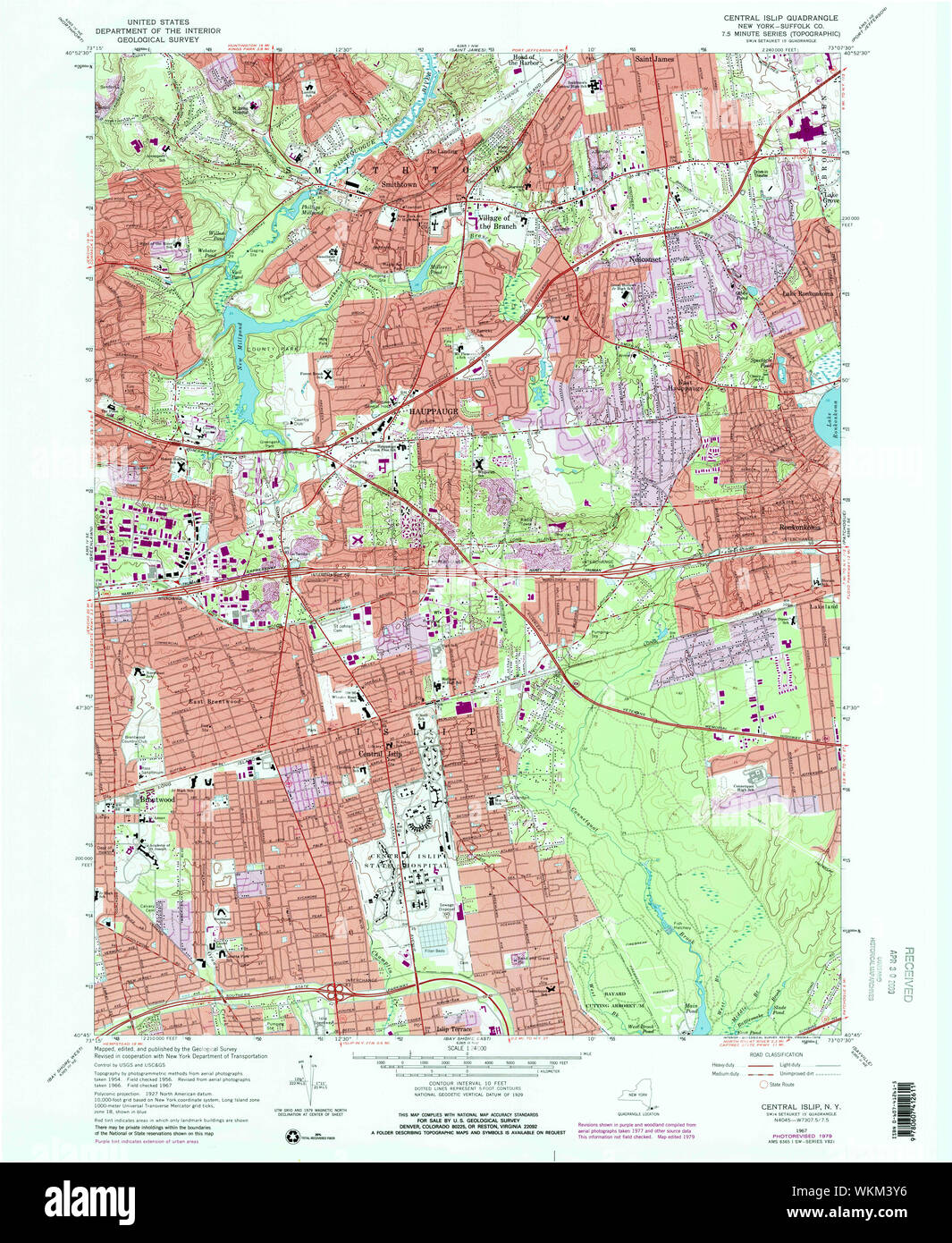 New York NY Central Islip 122890 1967 24000 Restoration Stock Photo Alamy