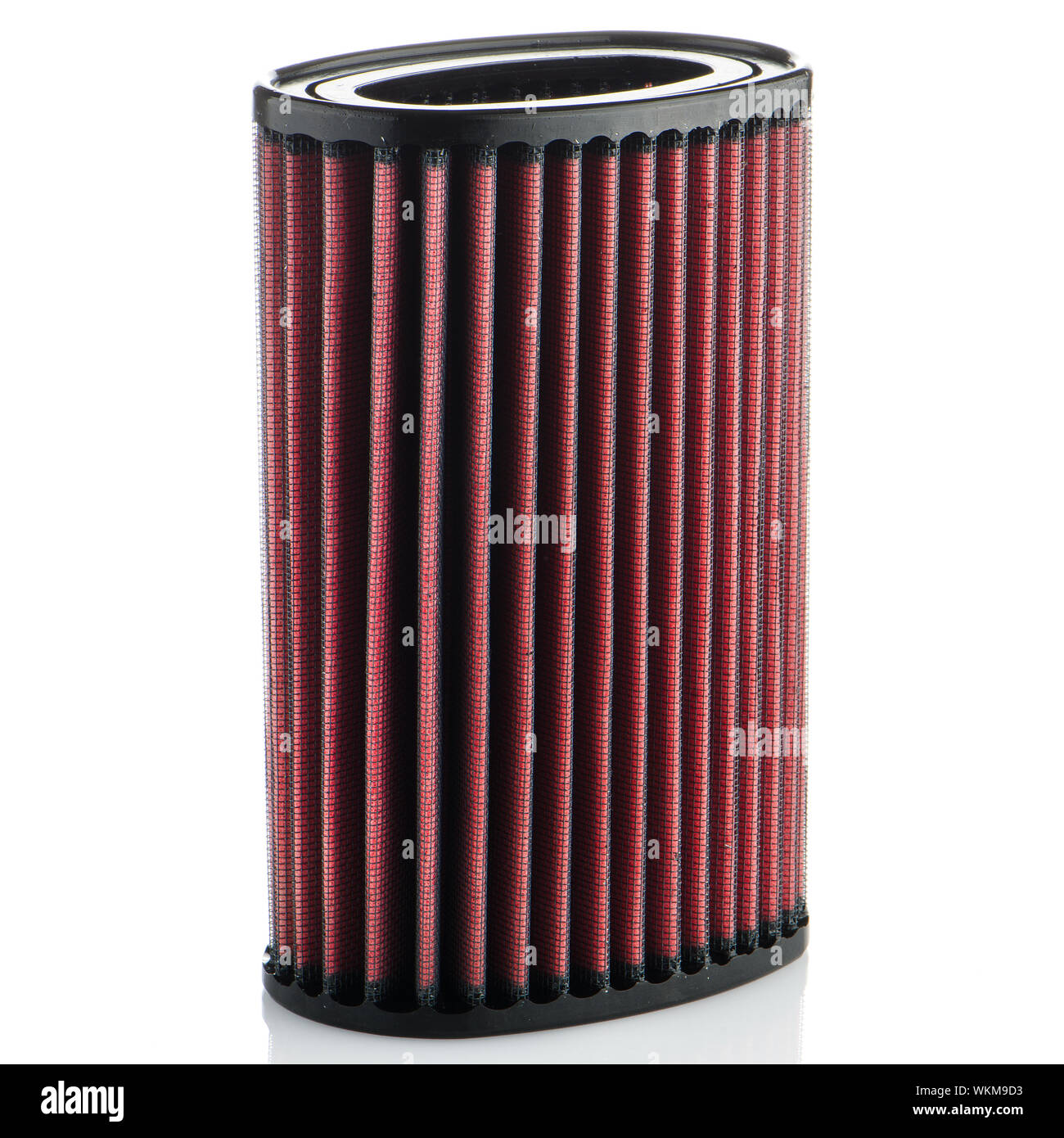 Air filter on white background. Vehicle Modification Accessories Stock