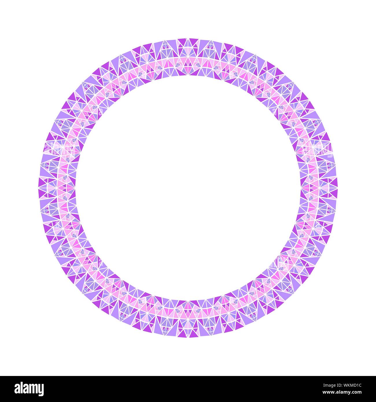 Mosaic circle Stock Vector Images - Alamy